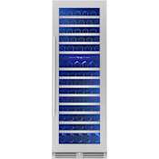 Zephyr Presrv 24 Inch Wide 132 Bottle Capacity Built-In / Free Standing Wine Cooler with Dual Cooling Zones
Stainless Steel
